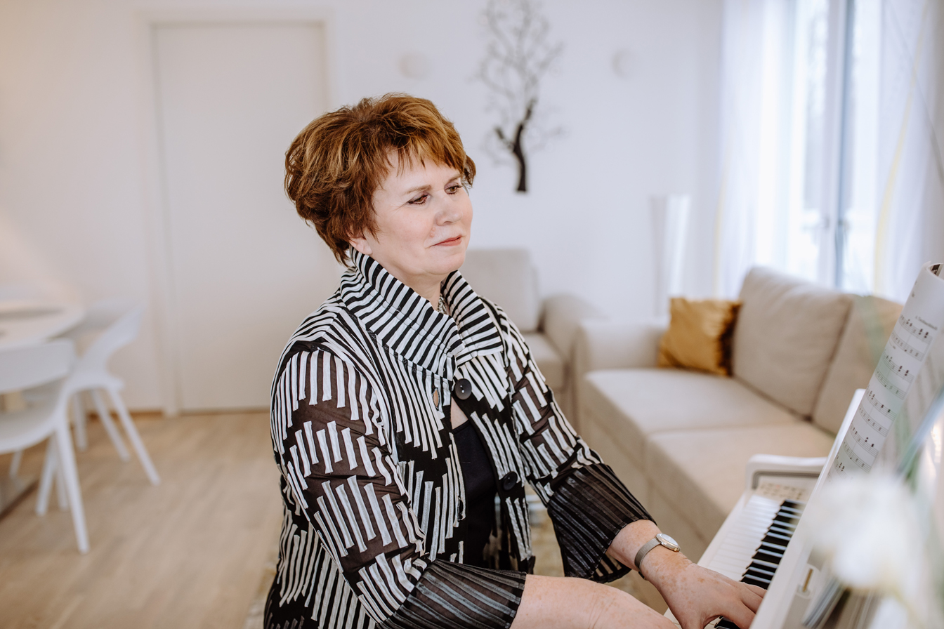 Gemeinsames Musizieren im Unterrichtsraum in Weilheim